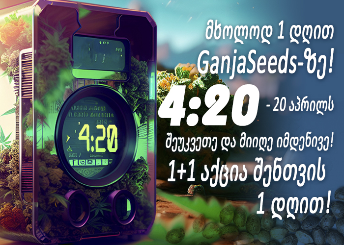 4:20 GanjaSeeds-ზე!